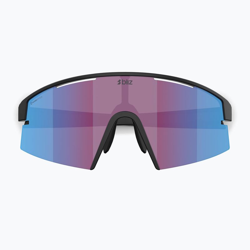 Sonnenbrille Bliz P006 matte black/nano optics violet blue multi 3