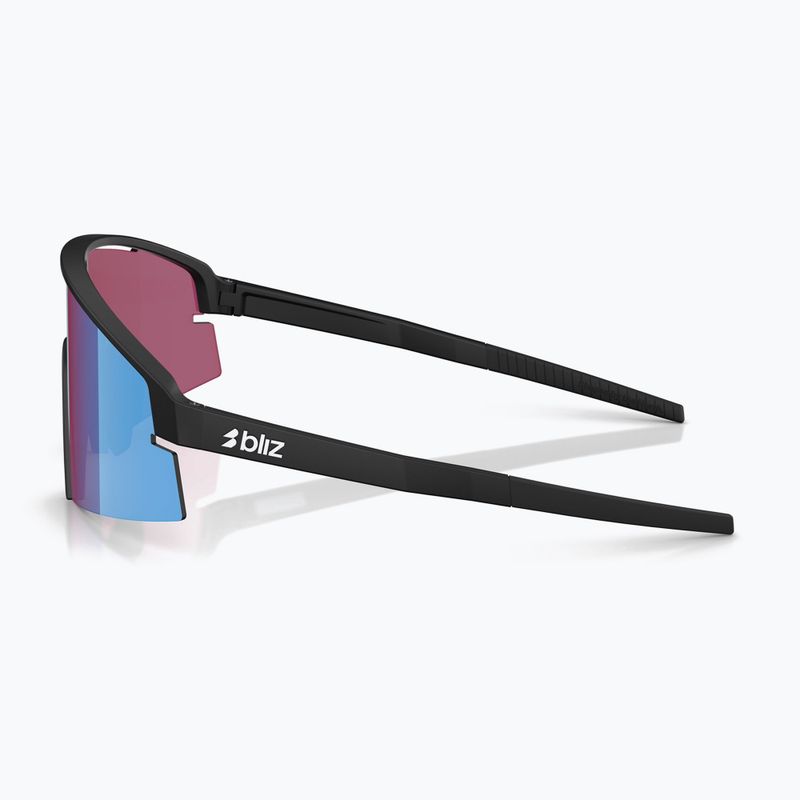 Sonnenbrille Bliz P006 matte black/nano optics violet blue multi 5