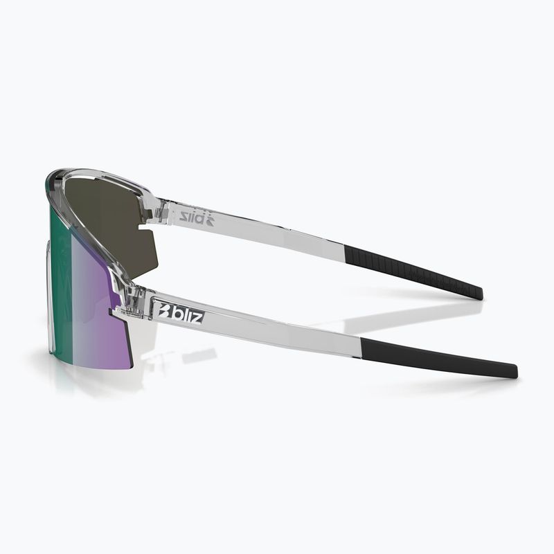 Sonnenbrille Bliz P006S matte black/nano optics violet blue multi 5