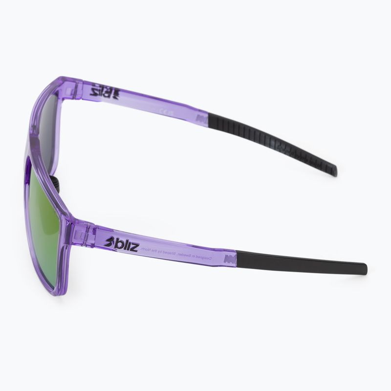 Sonnenbrille Bliz A003 transparent purple 4