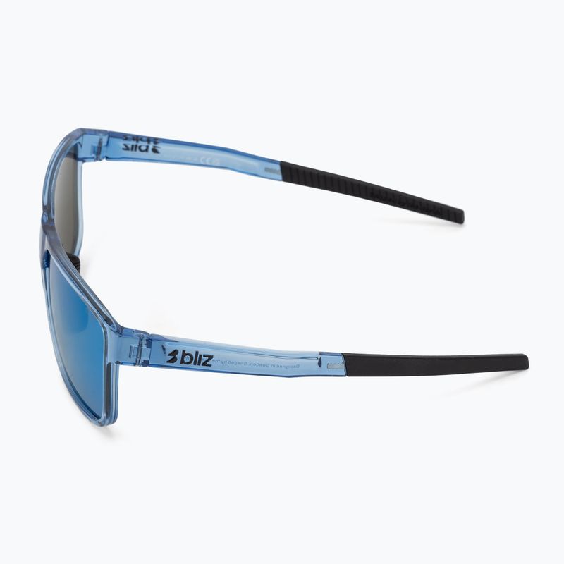 Sonnenbrille Bliz A008 transparent blue 4