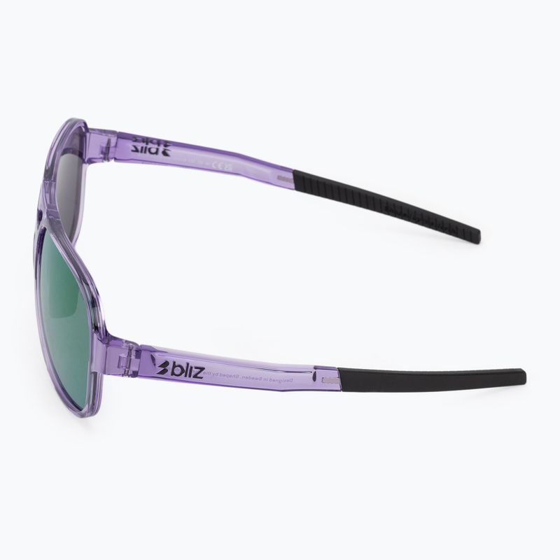 Sonnenbrille Bliz A006 transparent purple 4