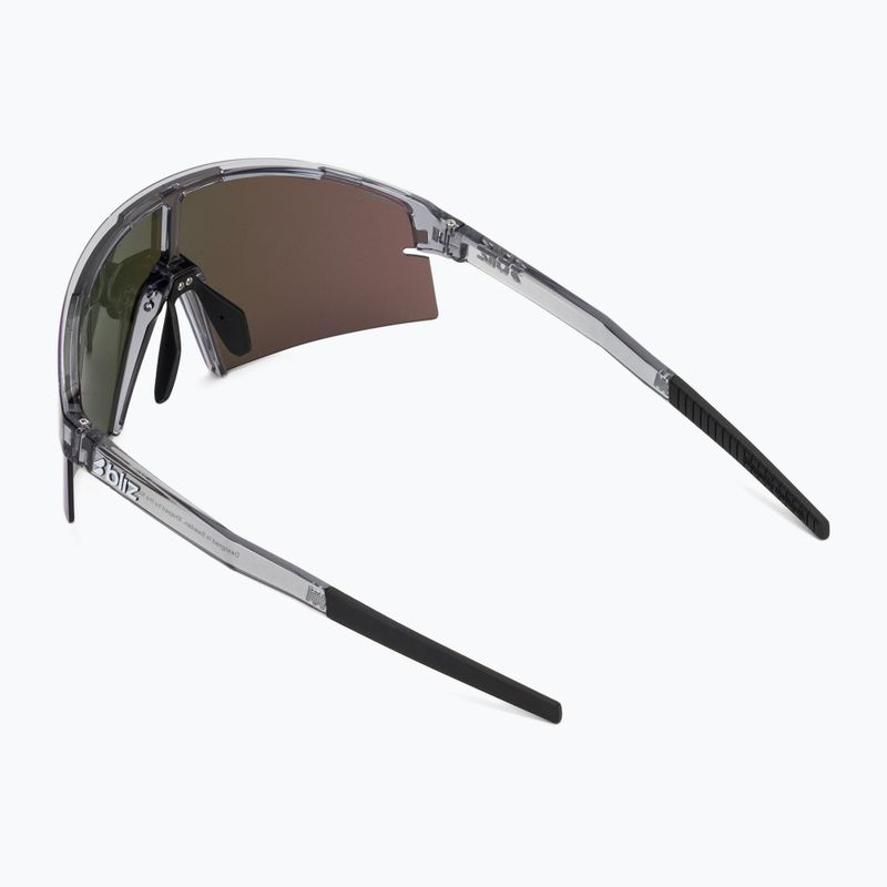 Sonnenbrille Bliz P006 crystal black/green green multi 2