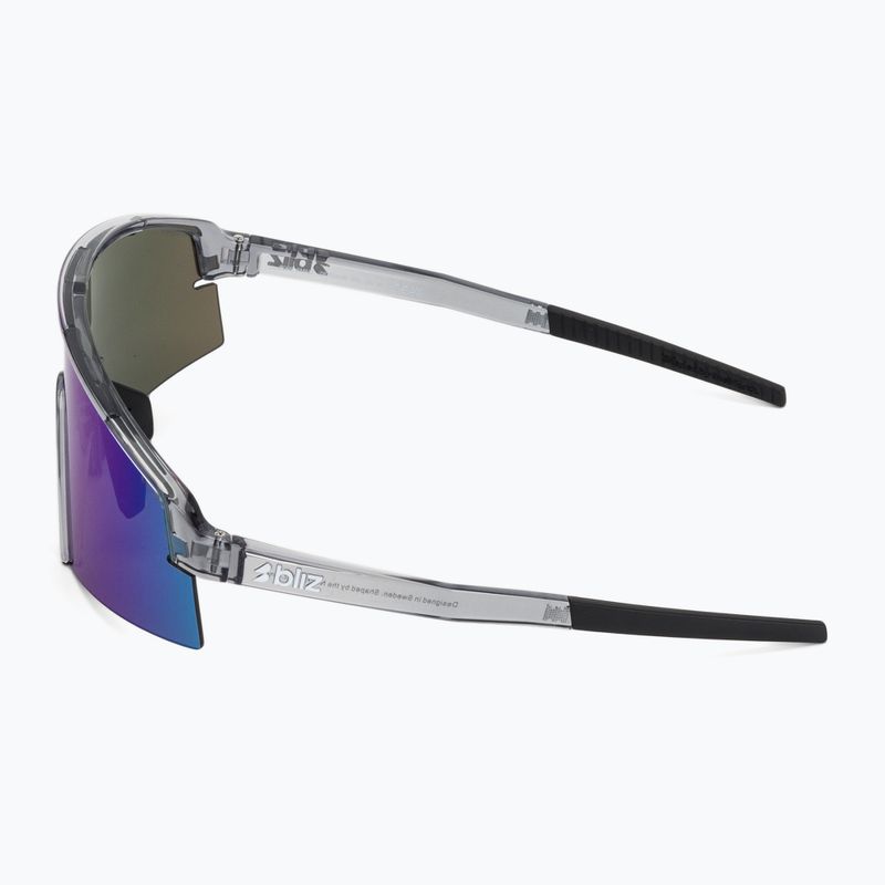Sonnenbrille Bliz P006S crystal black/green green multi 4