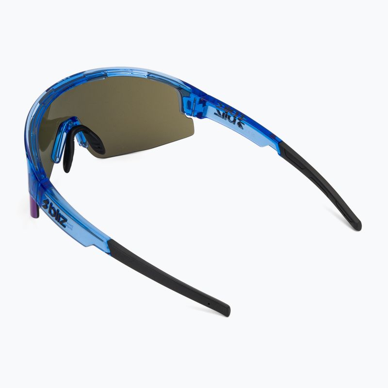 Sonnenbrille Bliz Matrix transparent blue/smoke blue multi 2