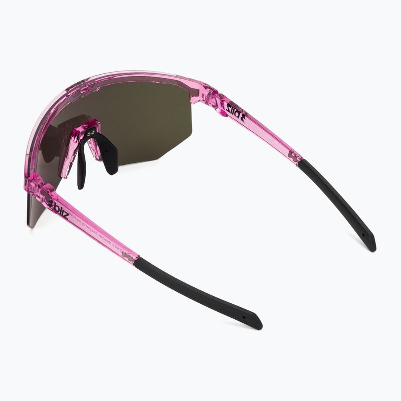 Sonnenbrille Bliz Hero Small transparent pink/brown rose multi 2