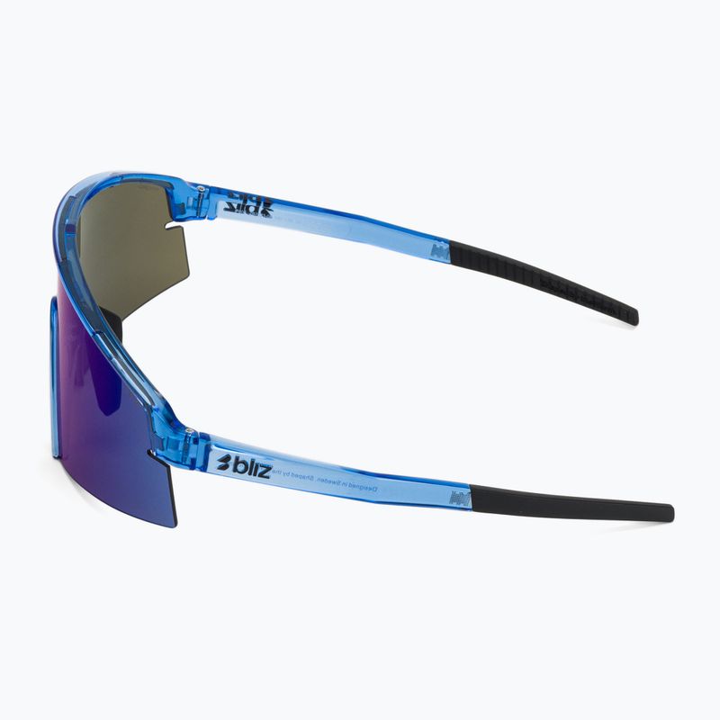 Sonnenbrille Bliz P006 transparent blue/smoke blue multi 4