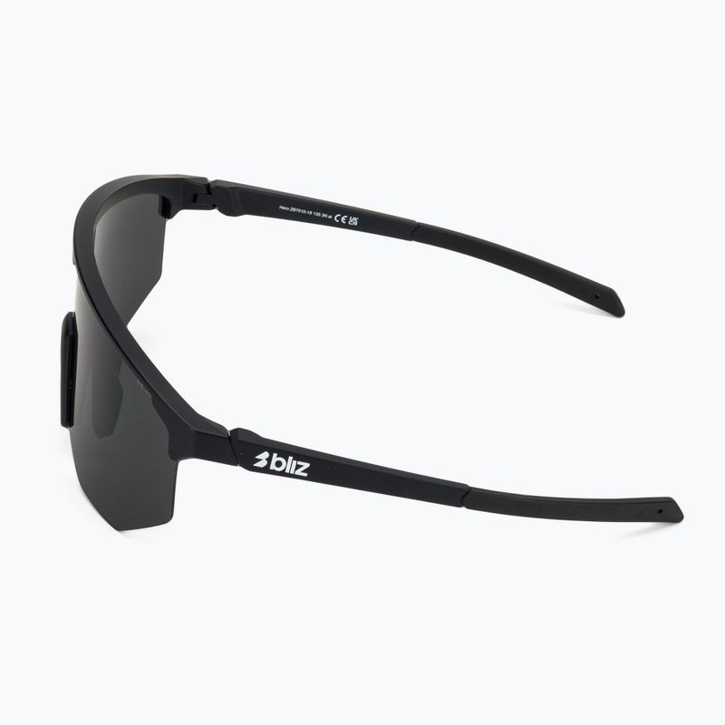 Sonnenbrille Bliz Hero matte black/smoke 4