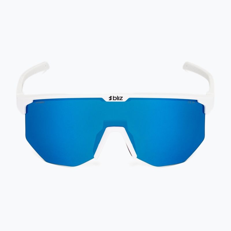 Sonnenbrille Bliz Hero matte white/smoke blue multi 3