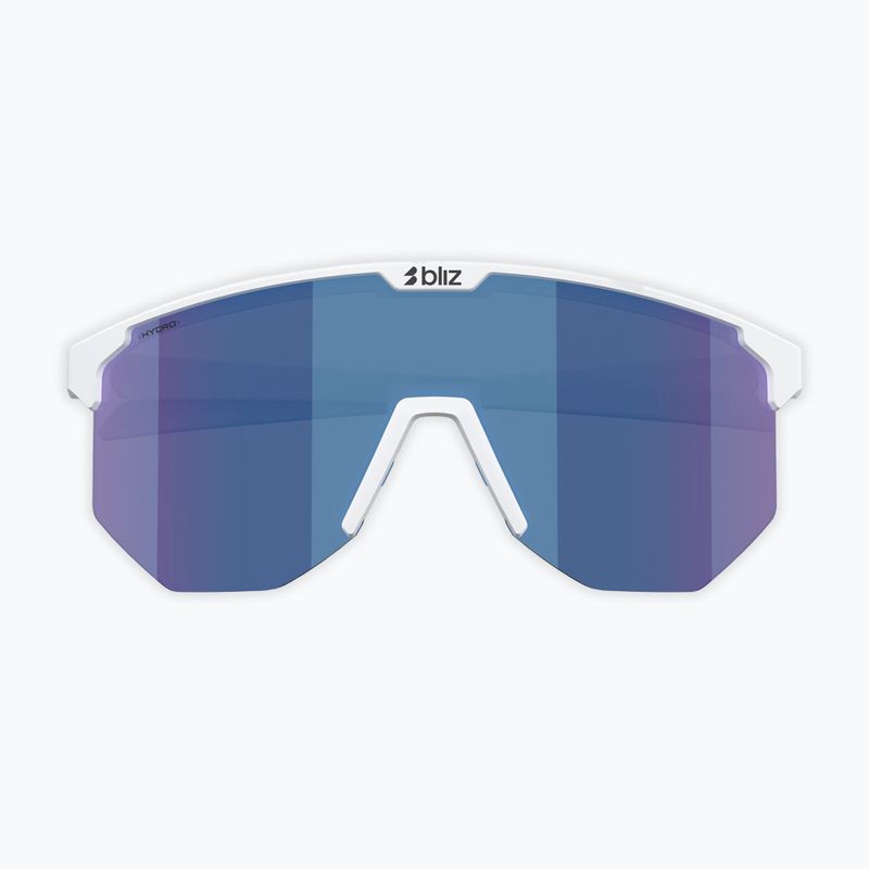 Sonnenbrille Bliz Hero matte white/smoke blue multi 2