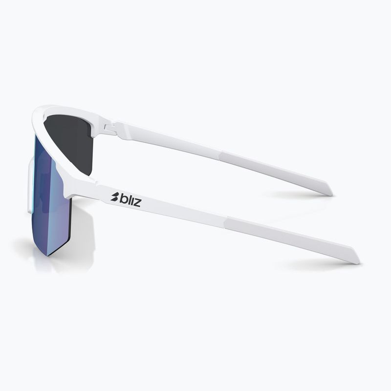 Sonnenbrille Bliz Hero matte white/smoke blue multi 5