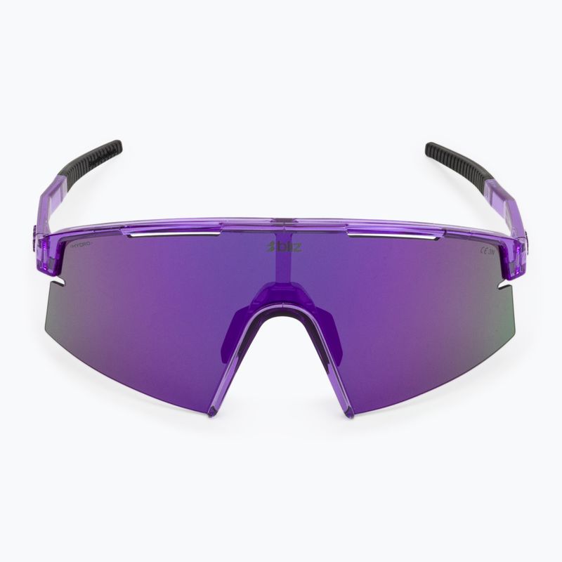 Sonnenbrille Bliz P006 transparent purple/smoke purple mirror 3