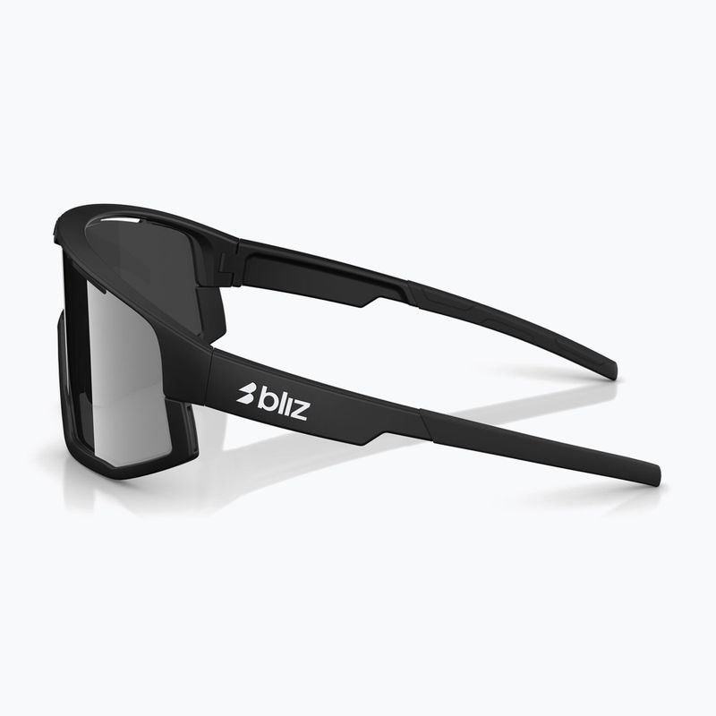 Sonnenbrille Bliz Fusion Small matte black/smoke silver mirror 4
