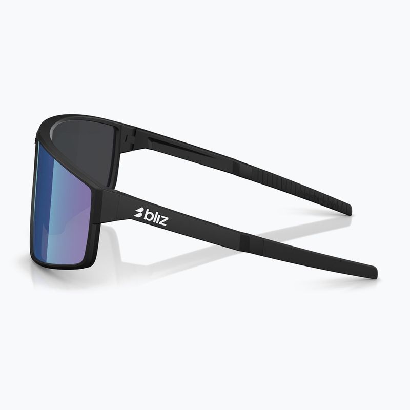 Sonnenbrille Bliz P002 matte black/smoke blue multi 5