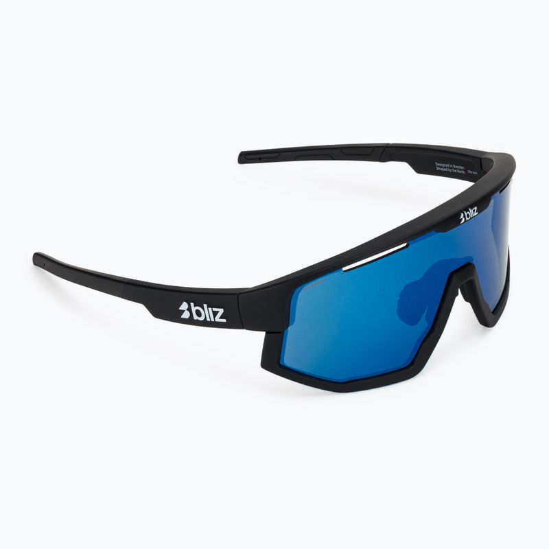 Sonnenbrille Bliz Vision matte black/smoke blue multi 2