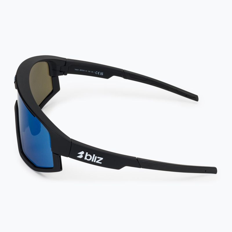 Sonnenbrille Bliz Vision matte black/smoke blue multi 5
