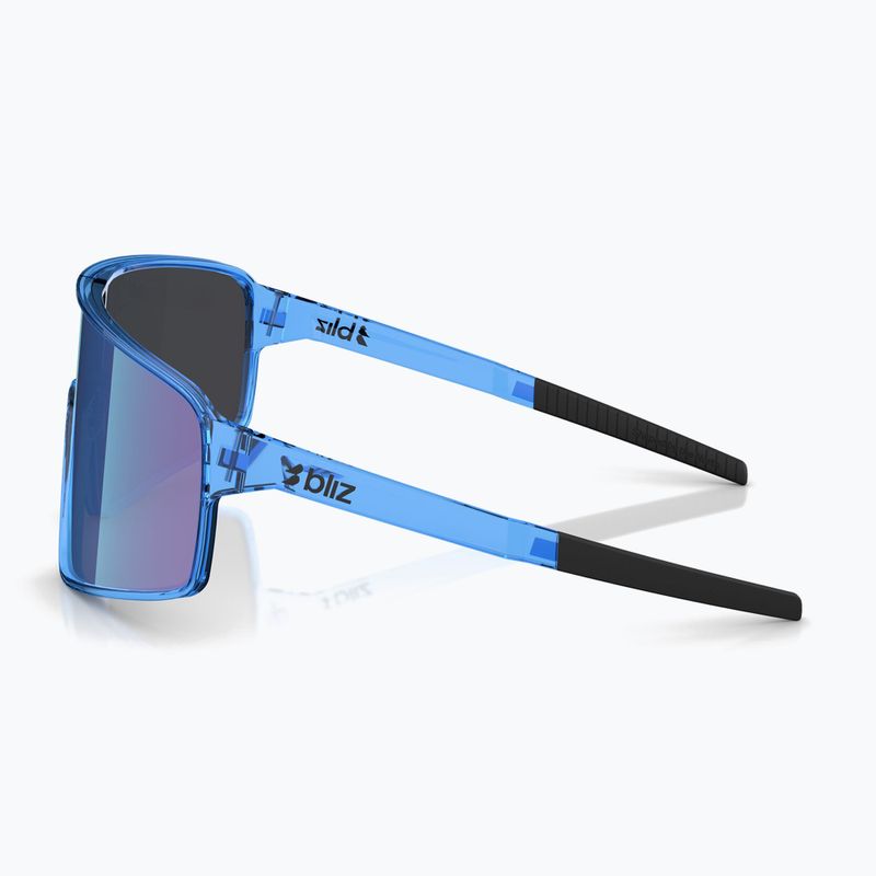 Sonnenbrille Bliz P001S transparent blue/smoke blue multi 5