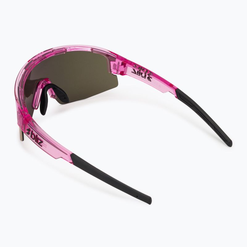 Sonnenbrille Bliz Matrix Small transparent pink/brown rose multi 2