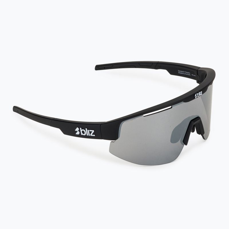 Sonnenbrille Bliz Matrix matte black/smoke silver mirror