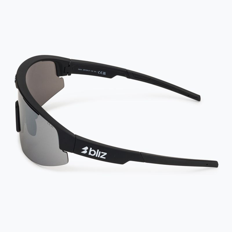 Sonnenbrille Bliz Matrix matte black/smoke silver mirror 4