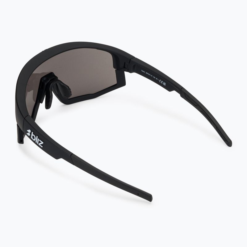 Sonnenbrille Bliz Vision matte black/smoke silver mirror 3