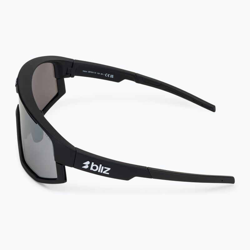 Sonnenbrille Bliz Vision matte black/smoke silver mirror 5