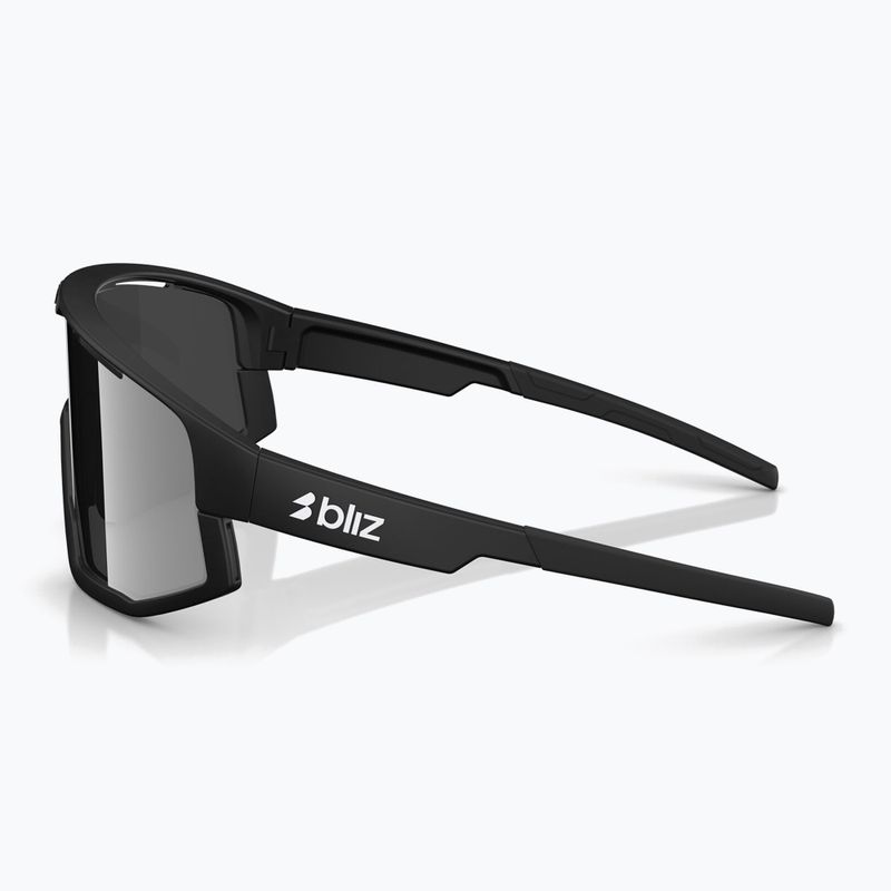 Sonnenbrille Bliz Vision matte black/smoke silver mirror 4