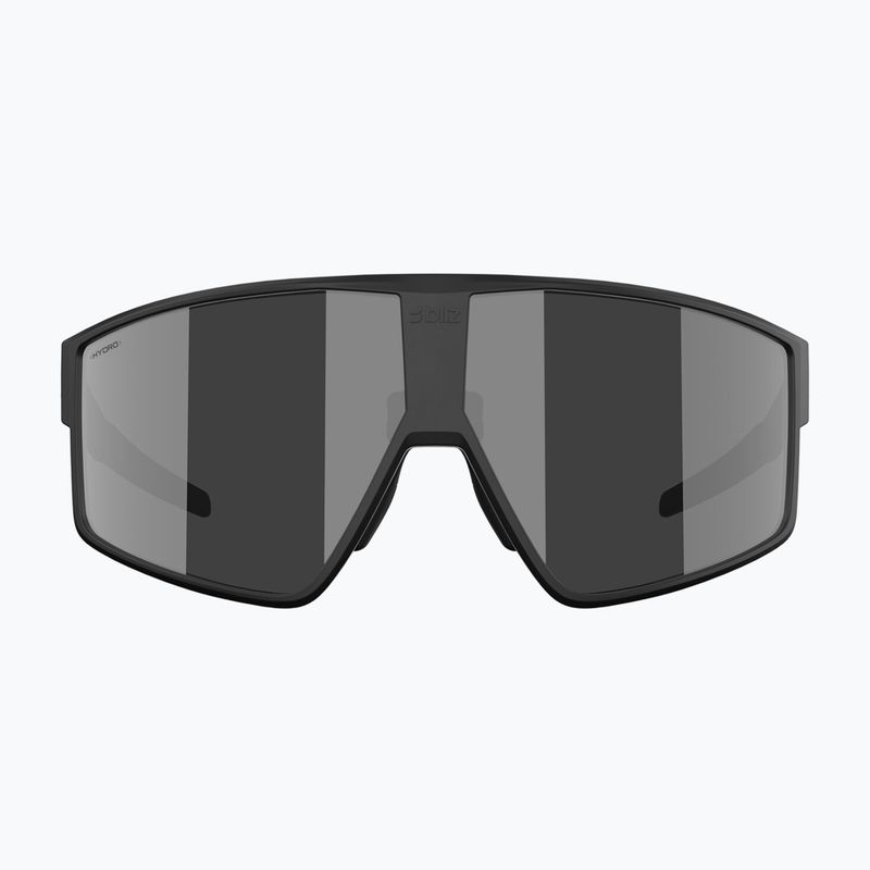 Sonnenbrille Bliz P002 matte black/smoke silver mirror 2