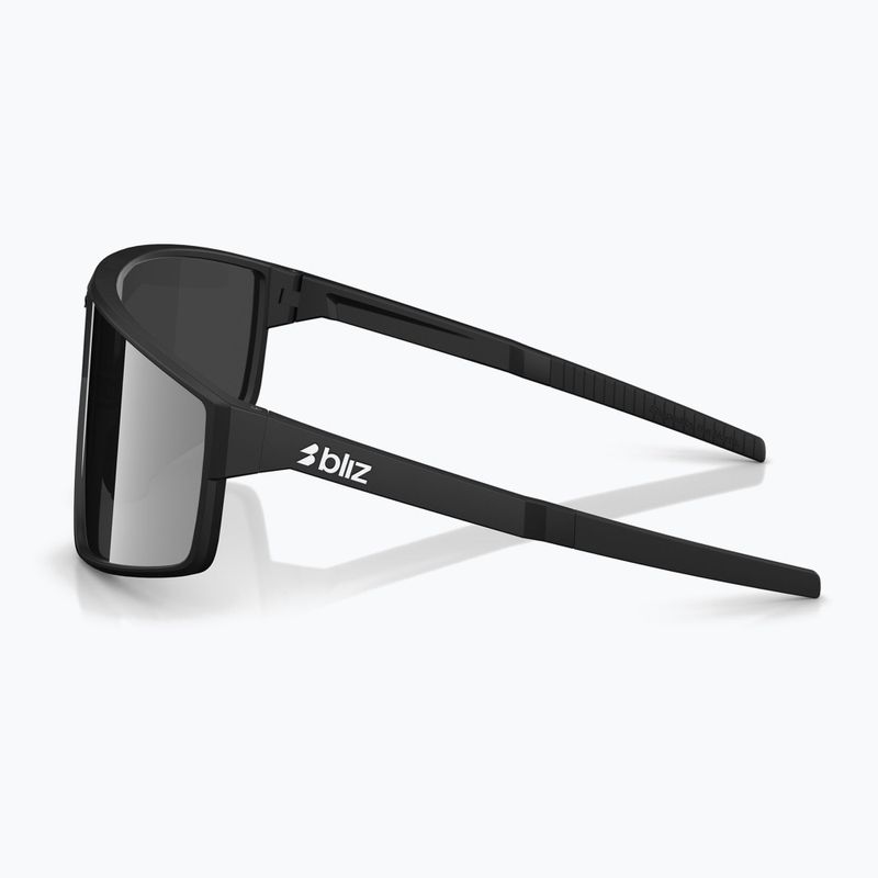 Sonnenbrille Bliz P002 matte black/smoke silver mirror 5