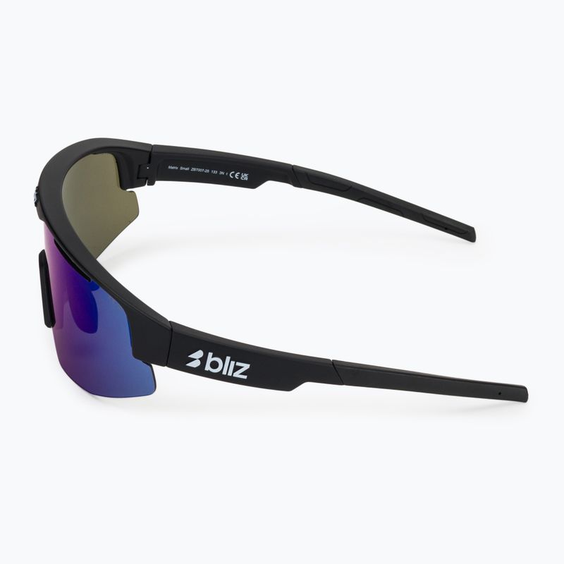 Sonnenbrille Bliz Matrix Small matte black/smoke blue multi 4