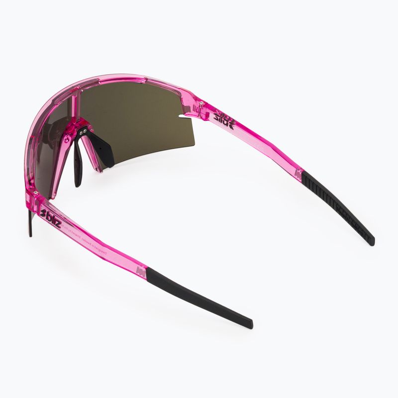 Sonnenbrille Bliz P006S transparent pink/brown rose multi 2