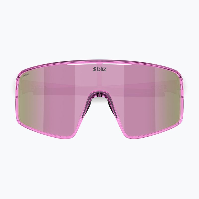 Sonnenbrille Bliz P001S transparent pink/brown rose multi 3