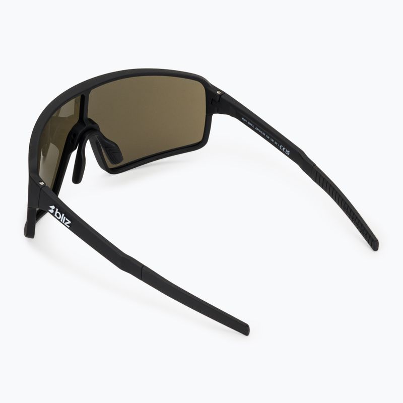 Sonnenbrille Bliz P001S matte black/smoke blue multi 2