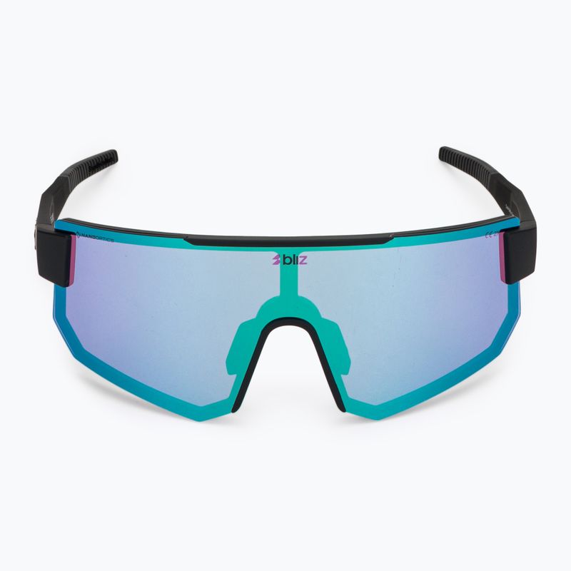 Sonnenbrille Bliz P005 matte black/nano optics violet blue multi 3