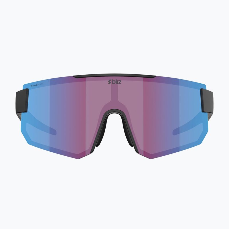 Sonnenbrille Bliz P005 matte black/nano optics violet blue multi 2