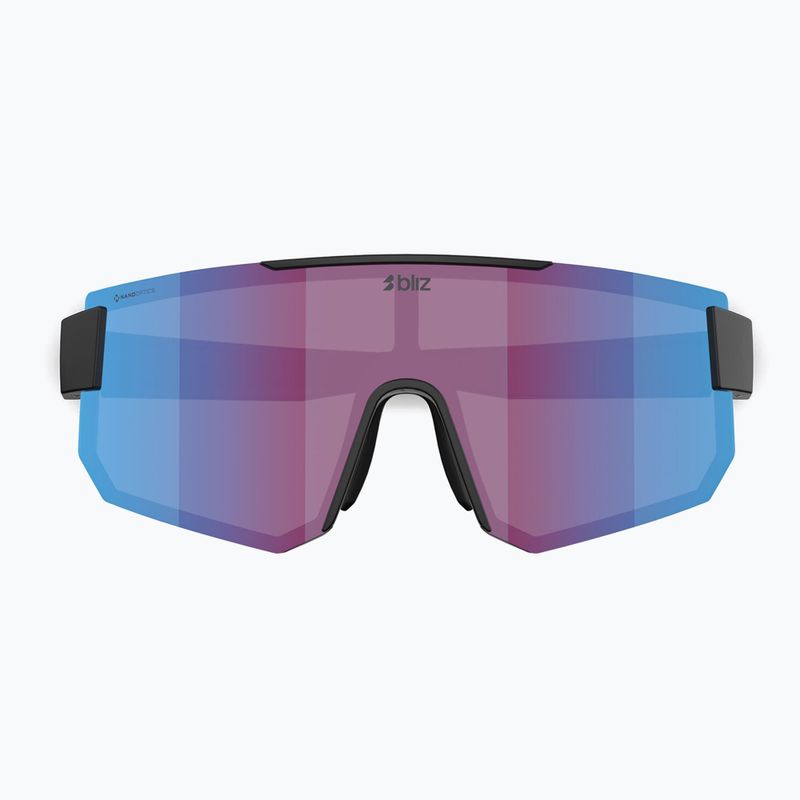 Sonnenbrille Bliz P005 matte black/nano optics violet blue multi 3