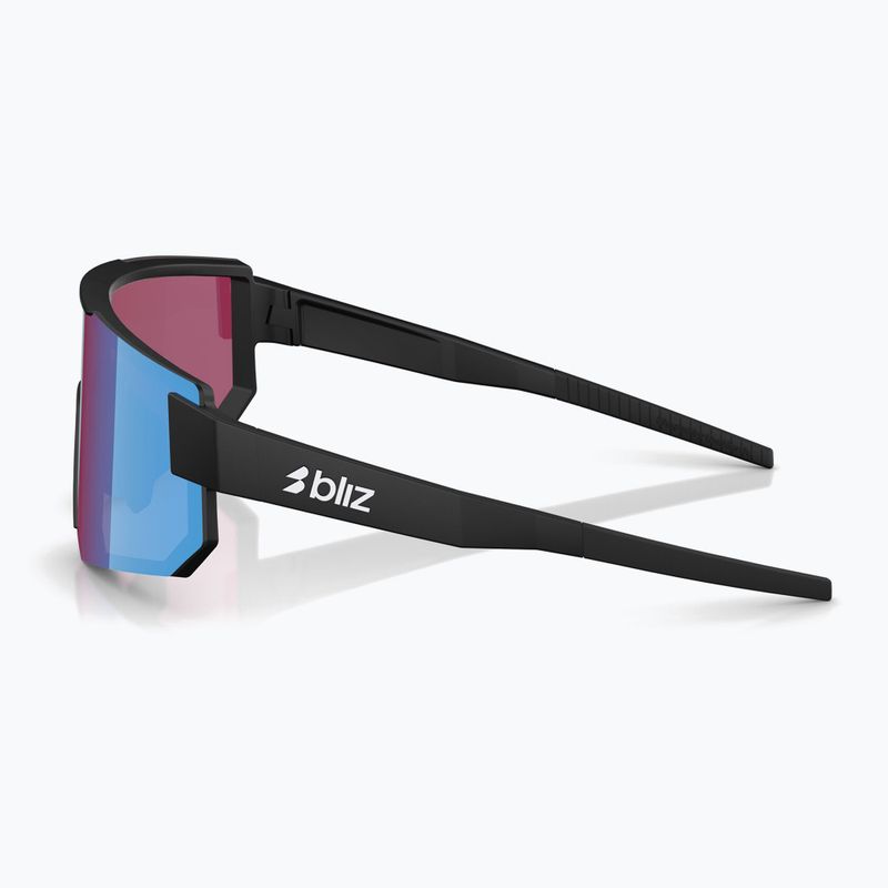 Sonnenbrille Bliz P005 matte black/nano optics violet blue multi 5