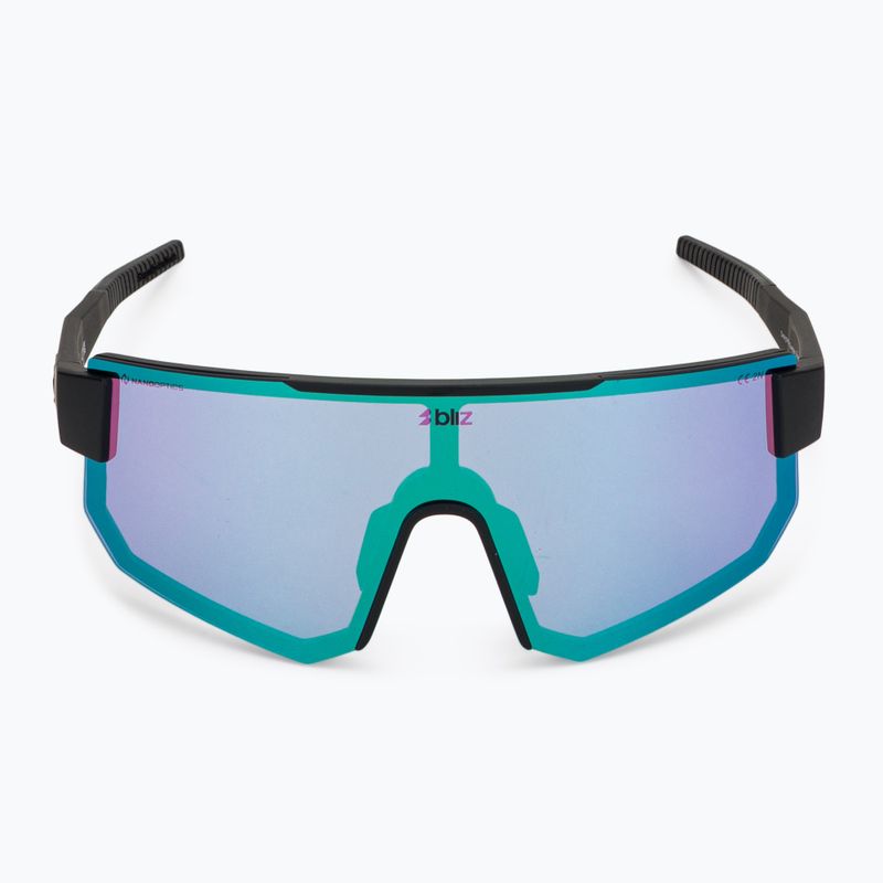 Sonnenbrille Bliz P005S matte black/nano optics violet blue multi 3