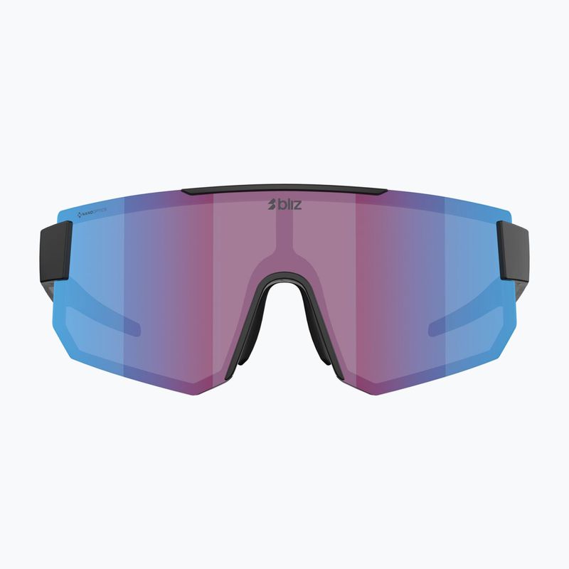 Sonnenbrille Bliz P005S matte black/nano optics violet blue multi 2