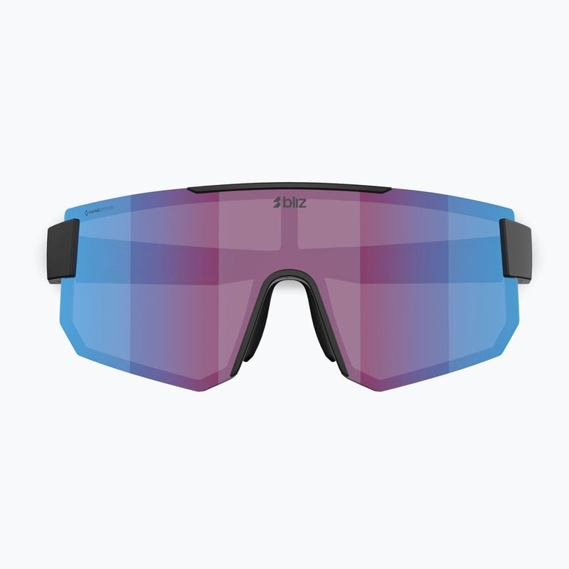 Sonnenbrille Bliz P005S matte black/nano optics violet blue multi 3