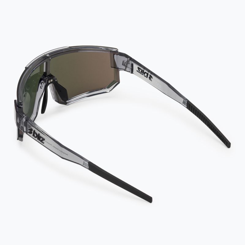 Sonnenbrille Bliz P005 crystal black/green green multi 2