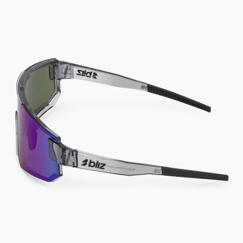 Sonnenbrille Bliz P005 crystal black/green green multi 4