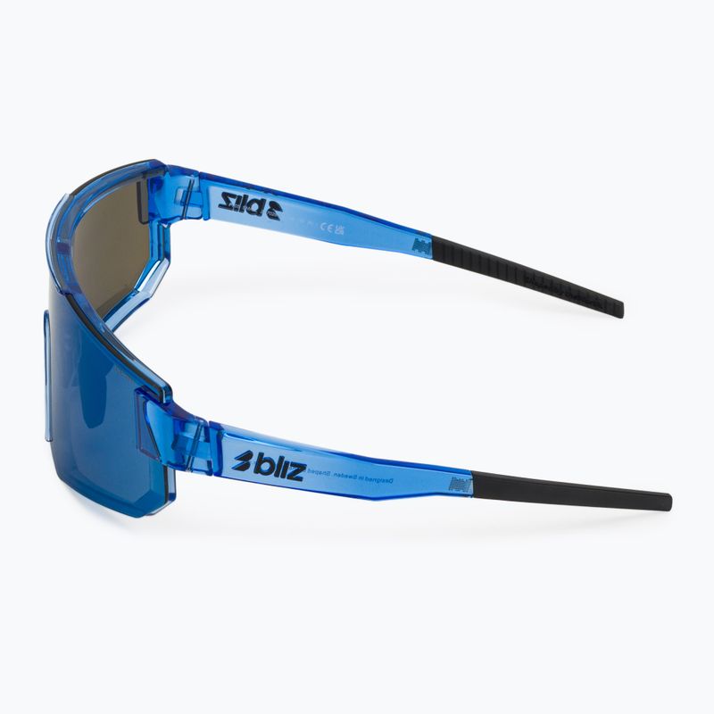 Sonnenbrille Bliz P005S transparent blue/smoke blue multi 4
