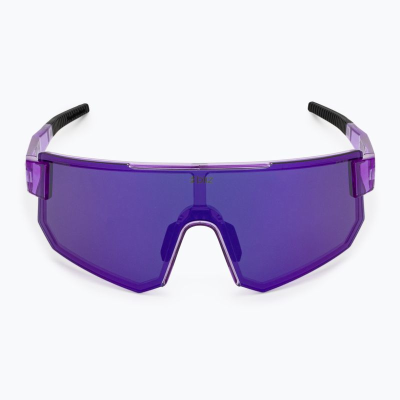 Sonnenbrille Bliz P005 transparent purple/smoke purple mirror 3
