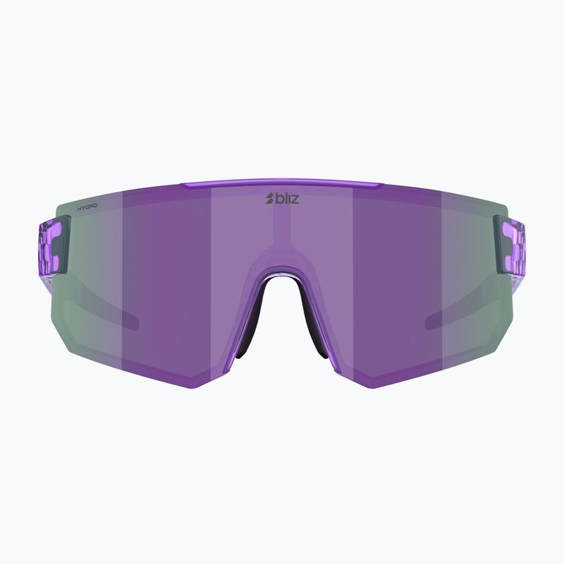 Sonnenbrille Bliz P005 transparent purple/smoke purple mirror 2