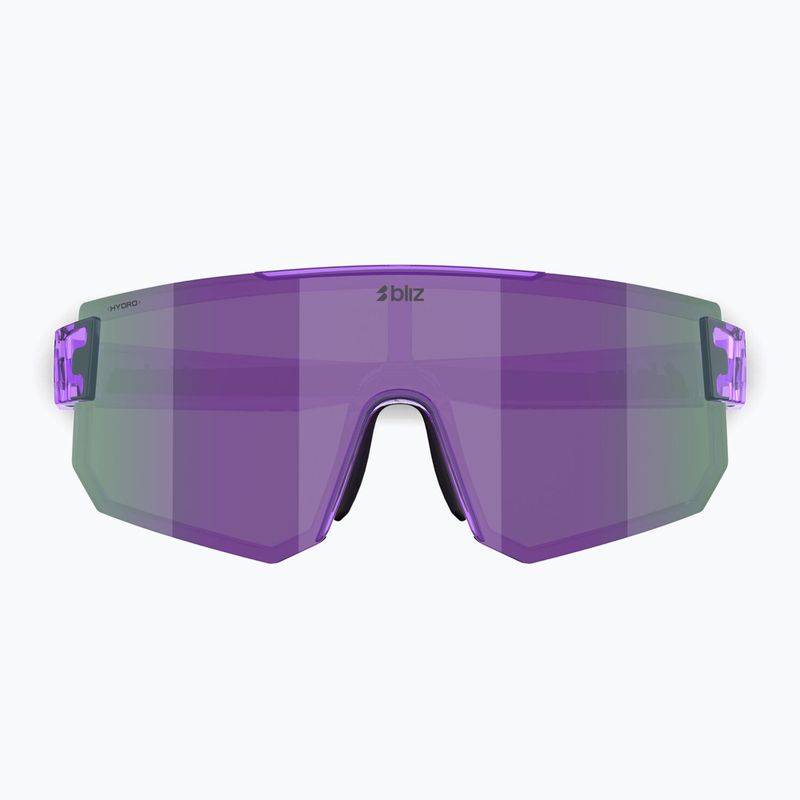 Sonnenbrille Bliz P005 transparent purple/smoke purple mirror 3