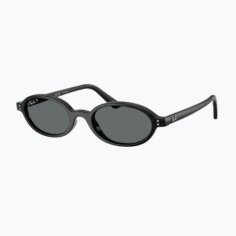 Sonnenbrille Ray-Ban Khal Bio-Based black/dark grey 4