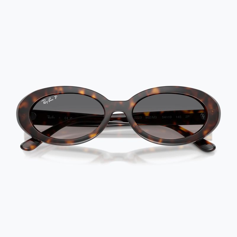 Sonnenbrille Ray-Ban RB2223 havana/gradient grey 3