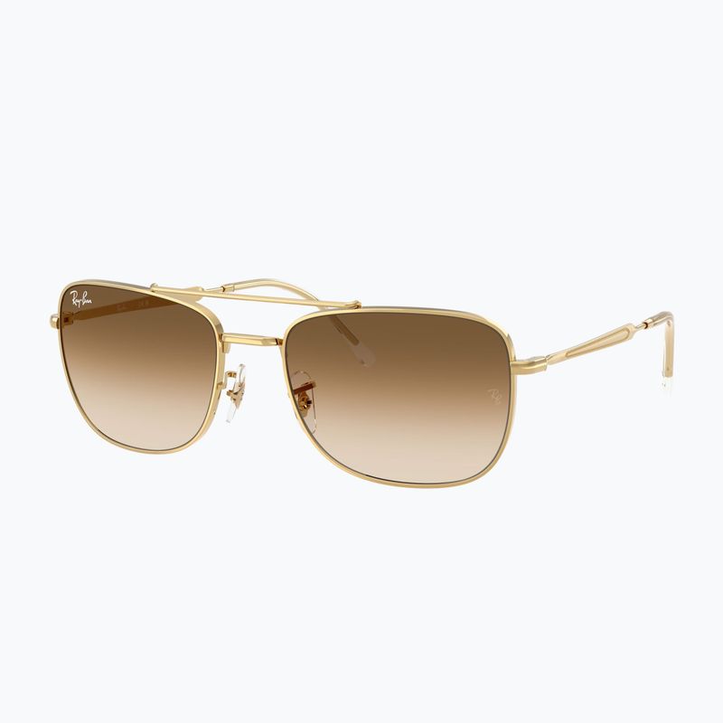 Sonnenbrille Ray-Ban Bain Bridge arista gold/brown gradient 4