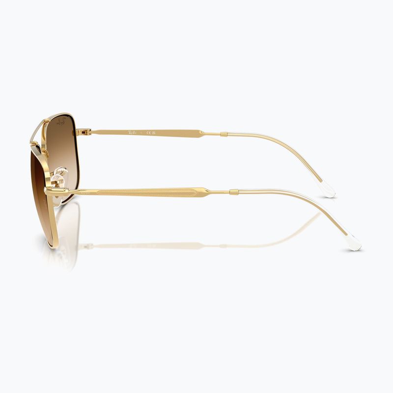 Sonnenbrille Ray-Ban Bain Bridge arista gold/brown gradient 6